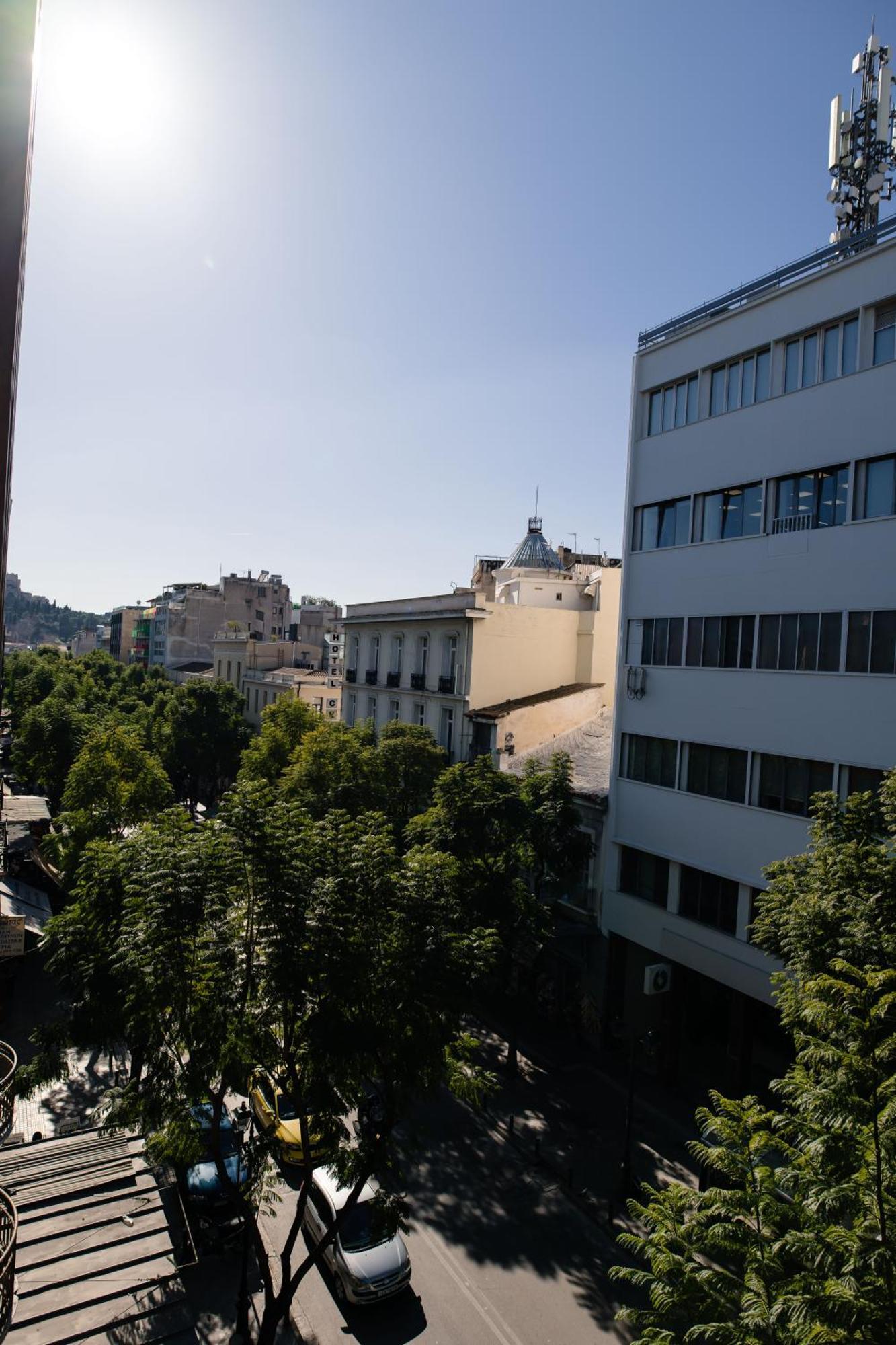 Athinas Relax G1 Apartment Athena Bagian luar foto